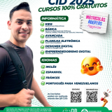 A Prefeitura de Araçariguama está com inscrições abertas para cursos gratuitos de Idiomas e Informática. Foto: Prefeitura de Araçariguama