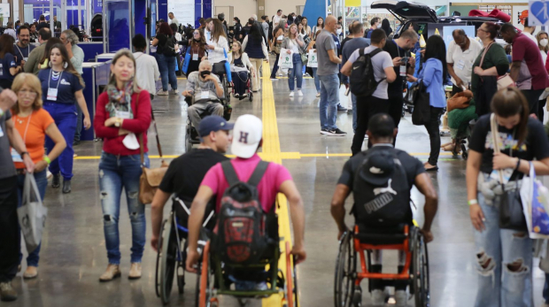 Evento, um dos maiores e mais importantes da América Latina, é amplamente reconhecido pela diversidade de temas e iniciativas voltadas à reabilitação e inclusão de pessoas com deficiência. Foto: Governo de SP