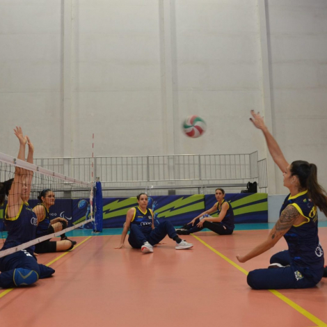 Cinco das sete atletas defenderam a Seleção Brasileira nos Jogos Paralímpicos de Paris. Foto: Divulgação/SEDPcD