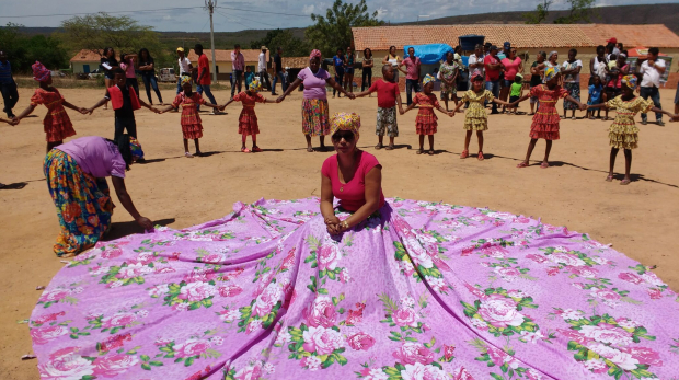 Encontro das Comunidades Quilombolas de Caetité no quilombo Sambaíba.
Créditos: André Koehne