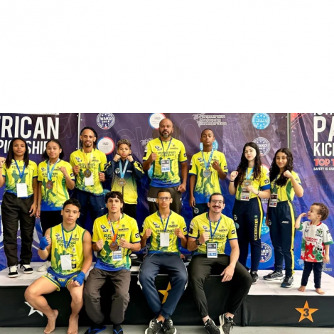 Atletas de Osasco Conquistam 14 Medalhas no Campeonato Pan-Americano e Sul-Americano de Kickboxing. Foto: Divulgação