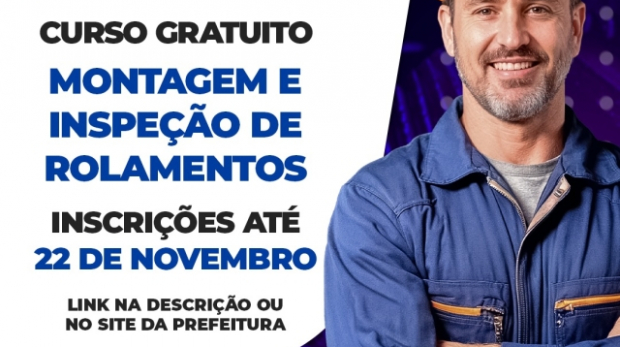 As aulas ocorrerão de segunda a quinta-feira, das 18h às 22h, totalizando 24 horas de formação. Com vagas limitadas a apenas 20 participantes, os detalhes devem se inscrever até dia 22 de novembro.  Arte: Redes Sociais/Reprodução