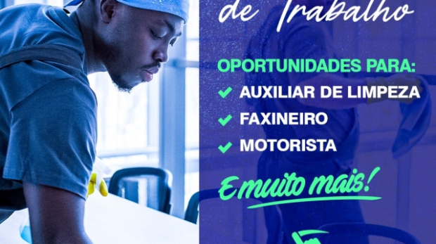 A Prefeitura de São Roque divulga hoje, 18 de dezembro, as vagas de emprego cadastradas no Posto de Atendimento ao Trabalhador (PAT). Arte: Prefeitura de São Roque