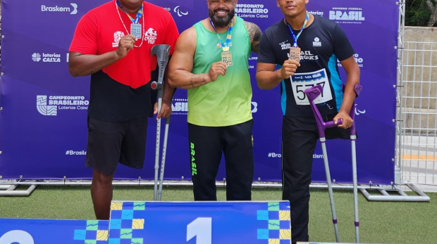 A equipe da Associação Criança Feliz de Sorocaba (ACFS) participou, de sexta a domingo (6 a 8 de dezembro), do Campeonato Brasileiro Loterias Caixa de Atletismo. Foto: Prefeitura de Sorocaba