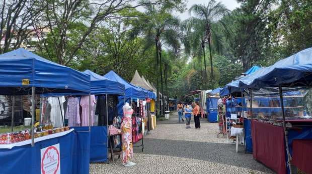 radicional Feira de Artesanato e Gastronomia da Praça Oiapoque. Foto: Prefeitura de Barueri