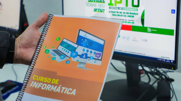 Cursos de Informática Básica Gratuitos. Imagem: Secom/Caio Henrique