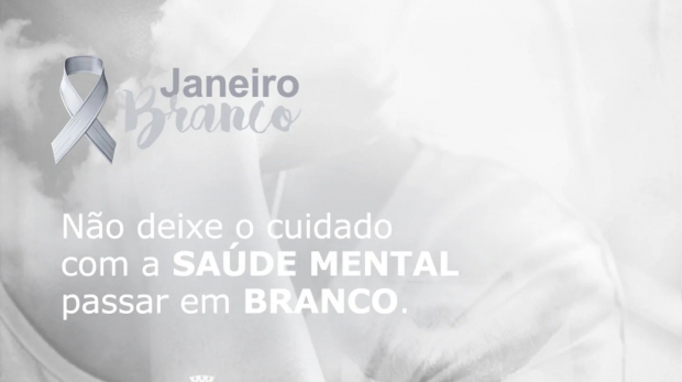 A campanha destaca que cuidar da saúde mental é essencial para garantir qualidade de vida e bem-estar. Arte: Prefeitura de Cajamar