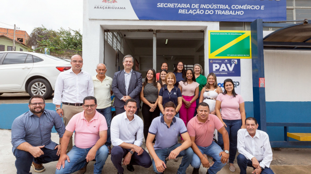 Ponto de Atendimento Virtual (PAV) da Receita Federal, localizado na Casa do Cidadão, no Centro da cidade. Foto: Prefeitura de Araçariguama (Redes Sociais/Reprodução)