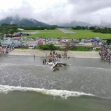 Avião caído em Ubatuba, em São Paulo. — Foto: Francisco Trevisan