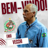 Enio Vecchi - Novo técnico do Basket Osasco. Arte: Basket Osasco / @basketosasco