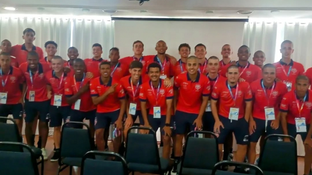 Osasco Audax e o Ferroviário (CE) foram apresentados na 55ª edição da Copa São Paulo de Futebol Júnior. Créditos Fotos: @giane.vvieira