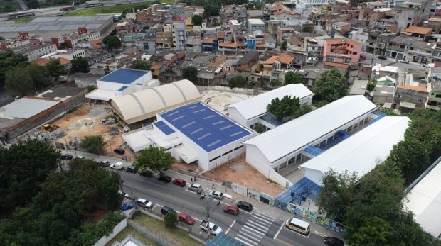 Centro de Educação, Esporte, Arte e Cultura (CEEAC) da Cohab 5. Foto: Prefeitura de Carapicuíba