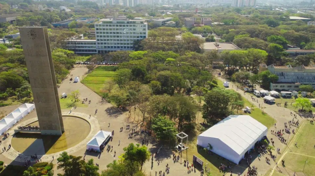 Das 11 áreas avaliadas, a USP ficou entre as 100 melhores universidades em cinco. Foto: Governo de SP