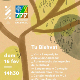 Tu Bishvat” é conhecido como o Ano Novo das Árvores. Evento cultural no Museu Judaico de São Paulo