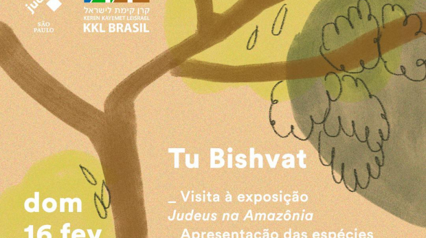 Tu Bishvat” é conhecido como o Ano Novo das Árvores. Evento cultural no Museu Judaico de São Paulo