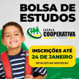 Bolsas de Estudo na Escola Cooperativa. Foto: Prefeitura de São Roque