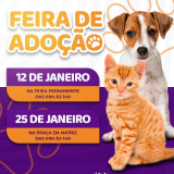 Feira de Adoção de Animais em São Roque. Arte: Prefeitura de São Roque