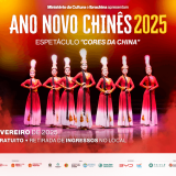 Comemoração do Ano Novo Chinês em Campinas: Espetáculo "Cores da China". Arte: Ibrachina