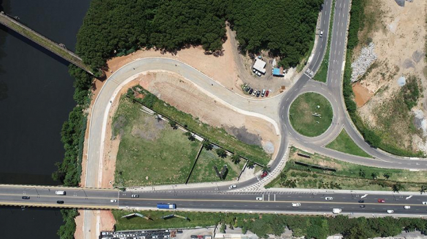 A Prefeitura de Carapicuíba continua investindo em obras de mobilidade urbana . Foto: Prefeitura de Carapicuíba