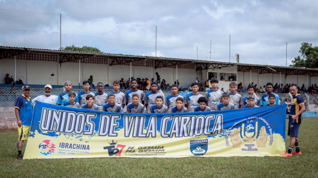 O grande vencedor o time sub-16 da Vila Carioca/Ibrasocial, que contou com o apoio do Ibrachina. Foto: Ibrachina