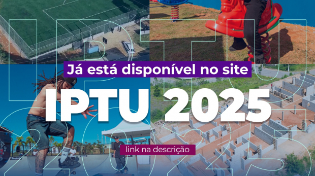 Carnê do IPTU 2025 de Araçariguama já está disponível online. Arte: Prefeitura de Araçariguama