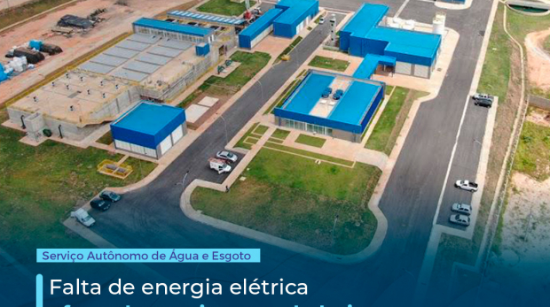 Diversos bairros, como Cajuru do Sul e Residencial Campos do Conde, ainda enfrentam falhas no abastecimento de água devido à falta de energia na Estação de Tratamento. Arte: Prefeitura de Sorocaba (Redes Sociais/Reprodução)