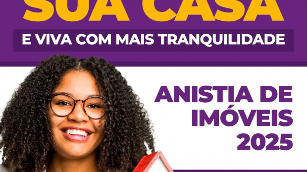 Prefeitura de São Roque abre período de anistia para regularização de imóveis municipais, oferecendo aos munícipes a chance de regularizar suas propriedades. Arte: Prefeitura de São Roque