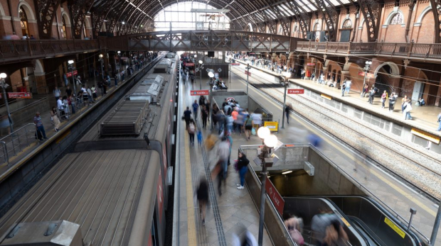 Todas as iniciativas são realizadas com o apoio da CPTM, que abre espaços em suas estações para a realização de atividades ligadas à promoção do bem-estar de seus passageiros. Foto: Governo de SP