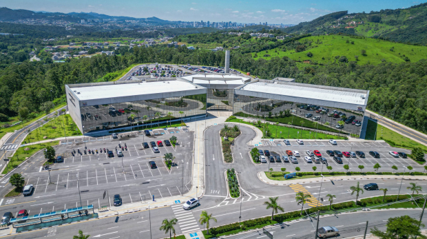 Santana de Parnaíba: vista aérea do Centro Administrativo Bandeirantes, sede do governo municipal - Divulgação