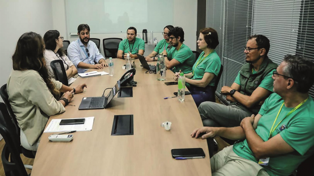 O principal tema do encontro foi licenciamento ambiental. Foto: Prefeitura de Santana de Parnaíba