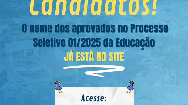 "Candidatos podem consultar a relação dos classificados diretamente no portal da Prefeitura de Mairinque. Arte: Prefeitura de Mairinque 9redes Sociais/Reprodução)