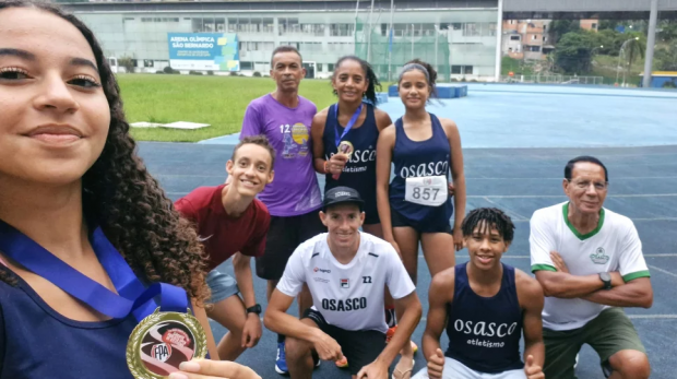 Equipe de Atletismo de Osasco conquista bons resultados na I Etapa do Circuito Open de Atletismo. Foto: Prefeitura de Osasco