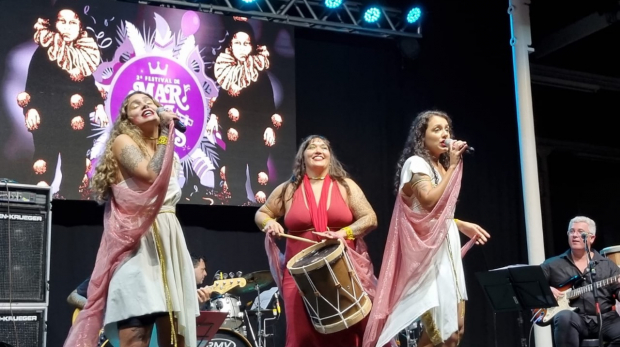 Participantes do Festival de Marchinhas se preparam para agitar o palco com suas composições durante três dias de festa. Foto: Prefeitura de São Roque