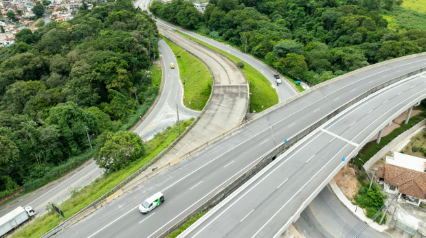 A reabertura da alça de acesso vai beneficiar o trânsito de toda a região, oferecendo uma rota mais rápida para Mairinque e Sorocaba. Foto: Divulgação