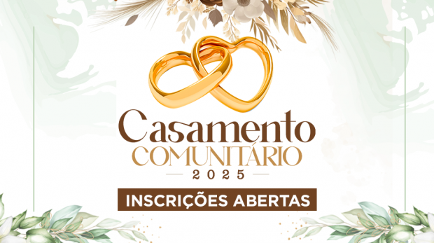 A Prefeitura de Osasco, por meio do Fundo Social de Solidariedade, abriu as inscrições para a 31ª edição do Casamento Comunitário, que acontecerá em maio de 2025. Imagens: Secom/PMO