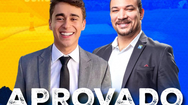 Vereador Dylan Dantas (PL) é o responsável por propor a concessão do título ao Deputado Nikolas Ferreira, que agora é oficialmente parte da história de Sorocaba. Arte: Assessoria de Imprensa