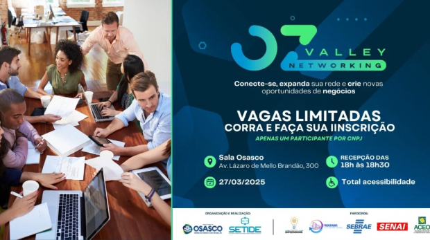 10ª Edição do OZ Valley Networking em Osasco. magens: Arquivo Setide_PMO_divulgação