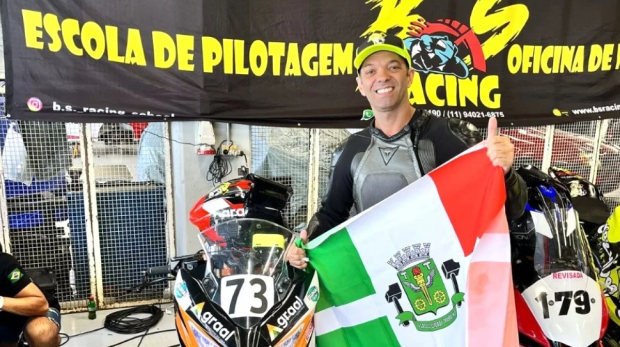 Piloto Osasquense Pierre Balducci Conquista 6ª Colocação no Campeonato Paulista de Superliga de Motovelocidade. Foto: Divulgação