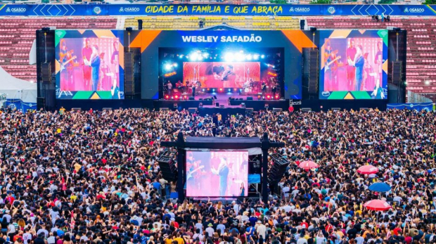 Shows de Wesley Safadão e Natanzinho Lima Comemoram Aniversário de 63 Anos de Osasco com Grande Público - Imagens: Caio Henrique, Fernanda Cazarini e Francisco Cepeda