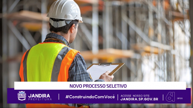 Oportunidade imperdível para quem busca um novo começo no mercado de trabalho!  Foto: Prefeitura de Jandira