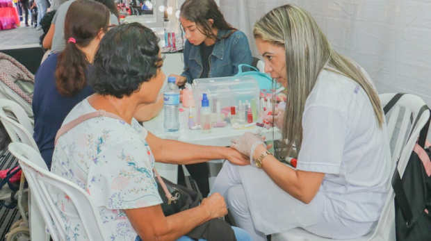 Celebrando o Dia Internacional da Mulher com saúde e bem-estar! Foto: Prefeitura de Carapicuíba