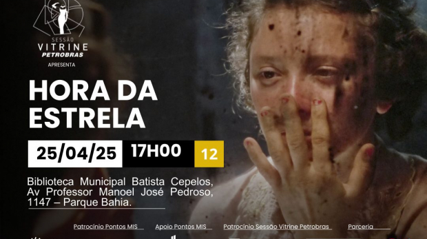 Filmes como “Colegas” e “A Hora da Estrela” fazem parte da programação que promove inclusão, cultura e reflexão. Arte: Prefeitura de Cotia