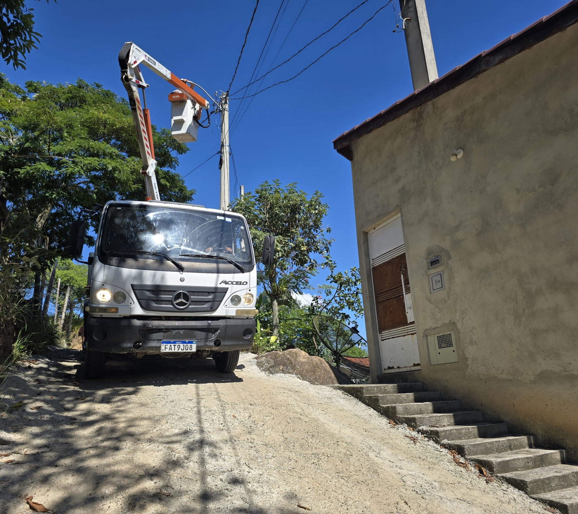 Nova tecnologia garante economia de energia e mais segurança para a população de Araçariguama. Foto: Prefeitura de Araçariguama (Redes Sociais/Reprodução)