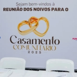 Contagem regressiva para o grande dia! Casais participaram da reunião preparatória para a 22ª edição do Casamento Comunitário de Osasco. Emoção, orientações e muito amor no ar! Fotos: Eduardo Soares