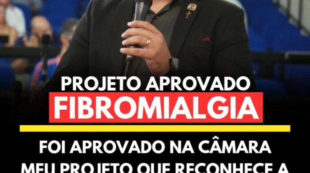Vereador Dylan Dantas celebra a aprovação do projeto que reconhece a fibromialgia como deficiência, garantindo mais dignidade e direitos aos portadores da síndrome. Foto: Redes Sociais/Reprodução