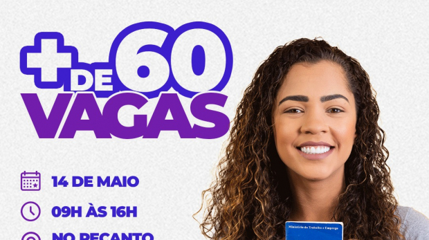 Candidatos devem levar documento com foto e currículos impressos para participar do evento. Arte: Prefeitura de São Roque
