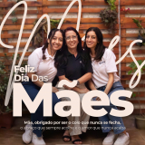 Claudiene Silva Viana com as filhas Raquel e Mírian: dedicação à família e à Prefeitura de Cabreúva - Foto: Prefeitura de Cabreúva
