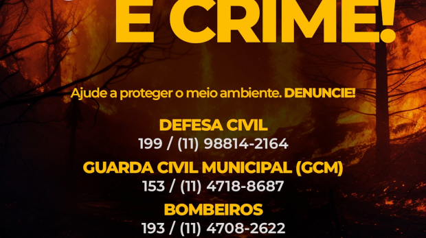 Secretaria de Meio Ambiente durante ação educativa: campanha busca engajamento da população na prevenção de queimadas. Arte: Prefeitura de Mairinque (Redes Sociais/Reprodução)