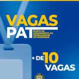 Atendimento no PAT de Mairinque: equipe auxilia candidatos na busca por oportunidades e orientação profissional. Arte: Prefeitura de Mairinque