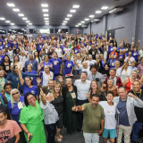 Autoridades, especialistas e população participaram ativamente da 3ª Conferência Municipal do Idoso, promovendo o diálogo sobre envelhecimento digno e políticas públicas inclusivas. Foto: Prefeitura de Santana de Parnaíba